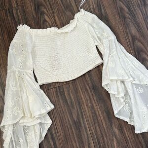 New with tags! Off the shoulder blouse